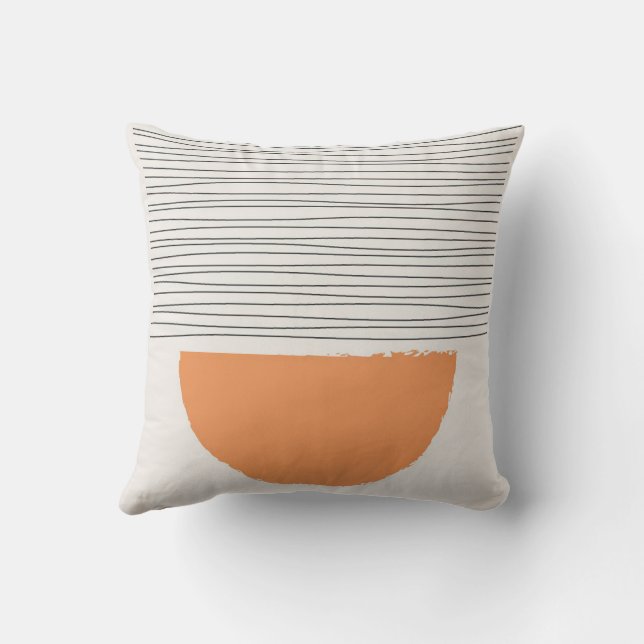 Cojín decorativo de arte abstracto moderno (Reverso )