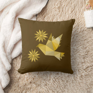 COJÍN DECORATIVO DE ARTE DE AVES