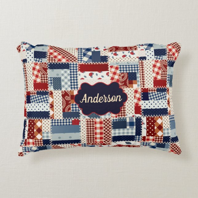 Cojín decorativo de aspecto inclinado (Anverso)