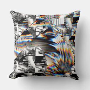 Cojín decorativo de ataque con arco iris