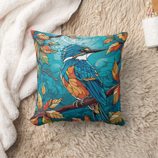 Cojín decorativo de Autumn Kingfisher (Manta)