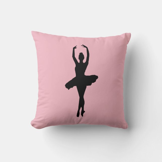 Cojín decorativo de bailarina de ballet Ballerina (Anverso)