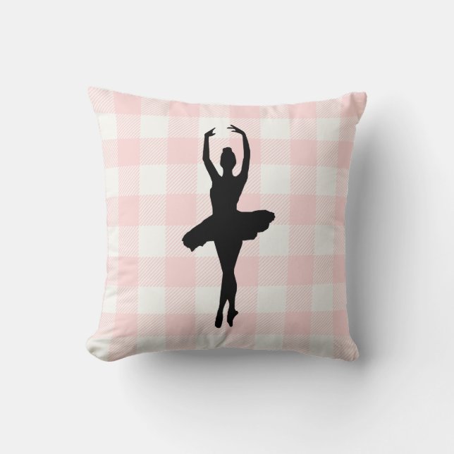 Cojín decorativo de bailarina de ballet Ballerina (Anverso)