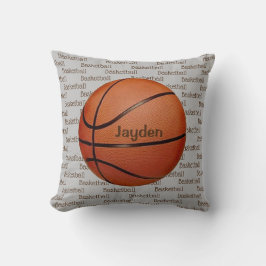Cojín decorativo de Baloncesto con Baldosas de Tex