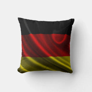 Cojín decorativo de bandera de Alemania
