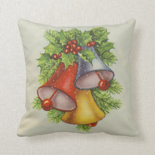 Cojín decorativo de Belces de navidad del vintage