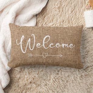 Cojín decorativo de bienvenida Farm House