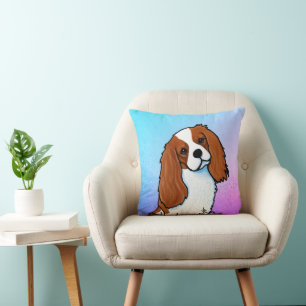 Cojín decorativo de Blenheim Cavalier Spaniel