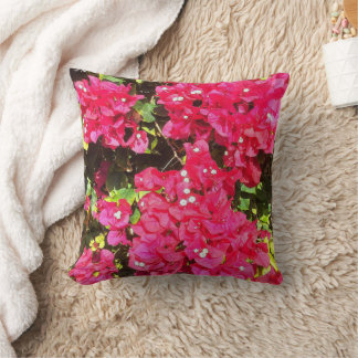 Cojín decorativo de Bougainvillea en auge