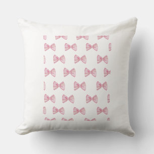 Cojín decorativo De Bow Rosado - Decoración De La