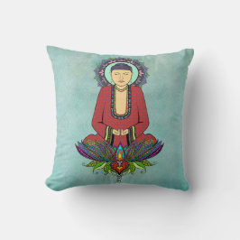 Cojín decorativo de Buda Eléctrico