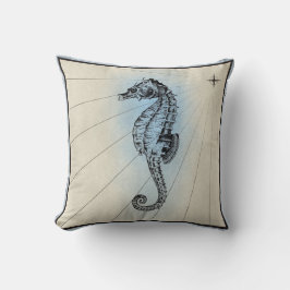 Cojín decorativo de caballito de mar