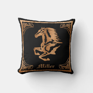 Cojín decorativo de caballos