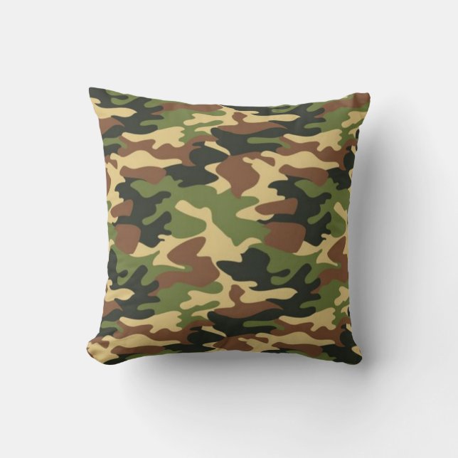 Cojín Decorativo de camuflaje (Anverso)