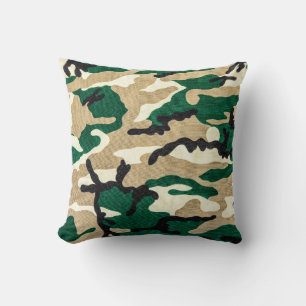Cojín decorativo de camuflaje militar Camo Pillow
