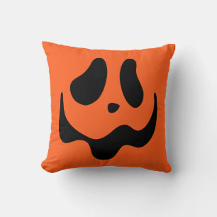Cojín decorativo de cara de calabaza Jack O Lanter