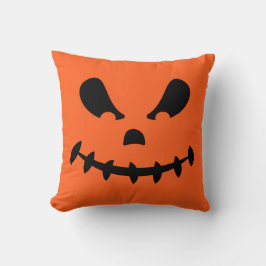 Cojín decorativo de cara de calabaza Jack O Lanter