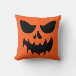 Cojín decorativo de cara de calabaza Jack O Lanter