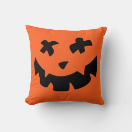 Cojín decorativo de cara de calabaza Jack O Lanter