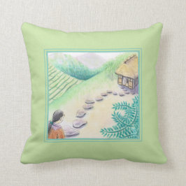 Cojín decorativo de casa "Furusato"