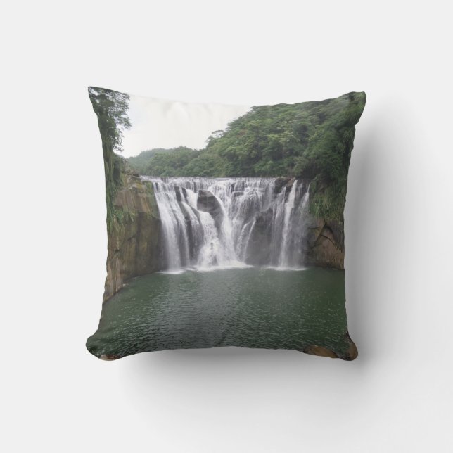 Cojín decorativo de cascada (Anverso)