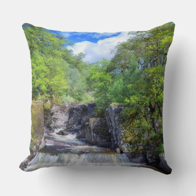 Cojín decorativo de cascada (Anverso)