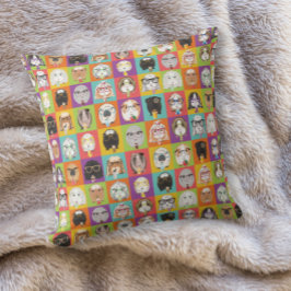 Cojín decorativo de cerdo guineano