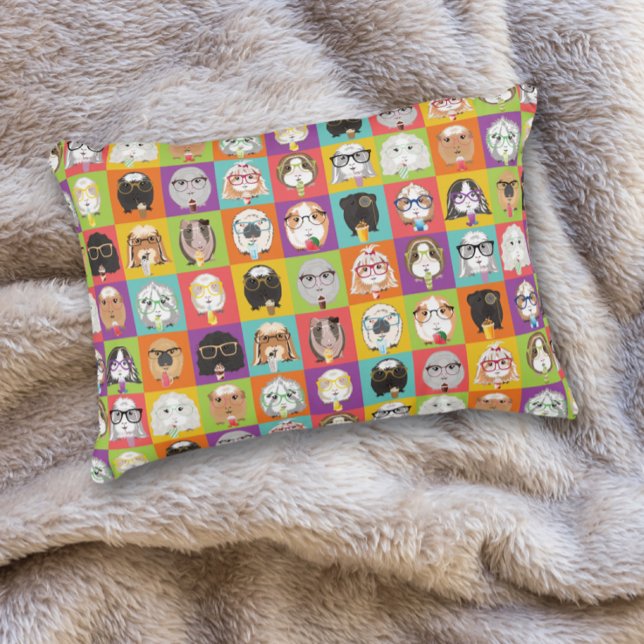 Cojín decorativo de cerdo guineano (Subido por el creador)