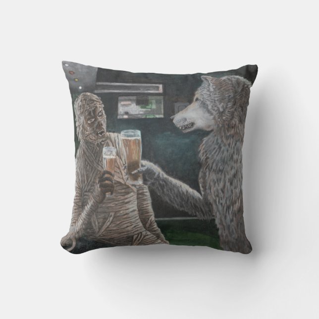 Cojín decorativo de cerveza para consumo humano (Anverso)