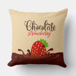 Cojín decorativo de chocolate