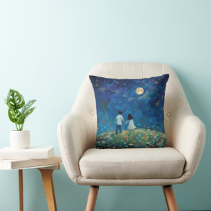Cojín decorativo de cielo nocturno