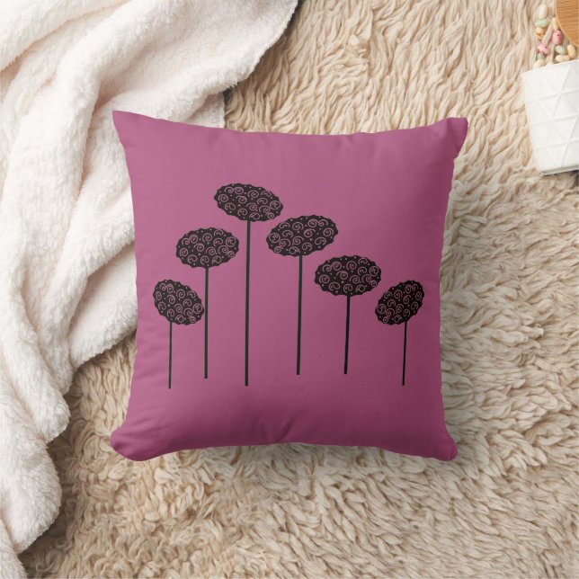 Cojín decorativo de cinco árboles (Manta)