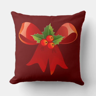 Cojín decorativo de cinta de navidades