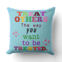 Cojín decorativo de citas Inspiradoras para niños 