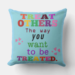 Cojín decorativo de citas Inspiradoras para niños