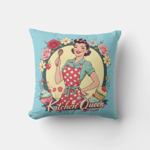 Cojín decorativo de cocina vintage