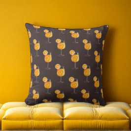 Cojín decorativo de cócteles Aperol Spritz