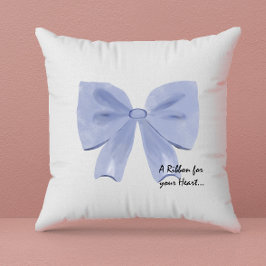 Cojín decorativo de color de agua de cinta