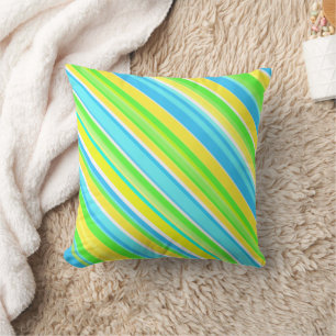 Cojín decorativo de colores de primavera