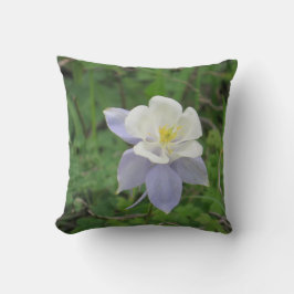 Cojín decorativo de Columbine azul