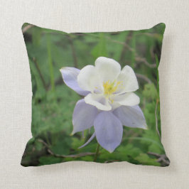 Cojín decorativo de Columbine azul