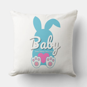 Cojín decorativo de conejo para bebés - Un regalo 