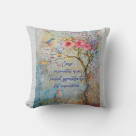 Cojín decorativo de conexión natural