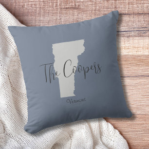 Cojín decorativo de contorno de Vermont