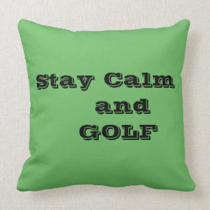 Cojín decorativo de cotización del GOLF