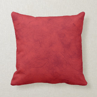 Cojín decorativo de Cranberry Red Textured
