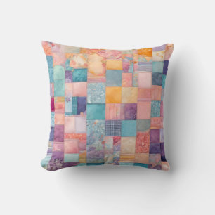 Cojín decorativo de Cuadrado de Arte Quilt