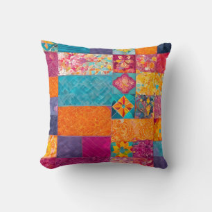 Cojín decorativo de Cuadrado de Arte Quilt