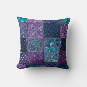 Cojín decorativo de Cuadrado de Arte Quilt
