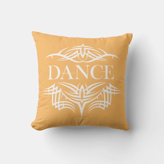 Cojín decorativo de danza tribal (Anverso)
